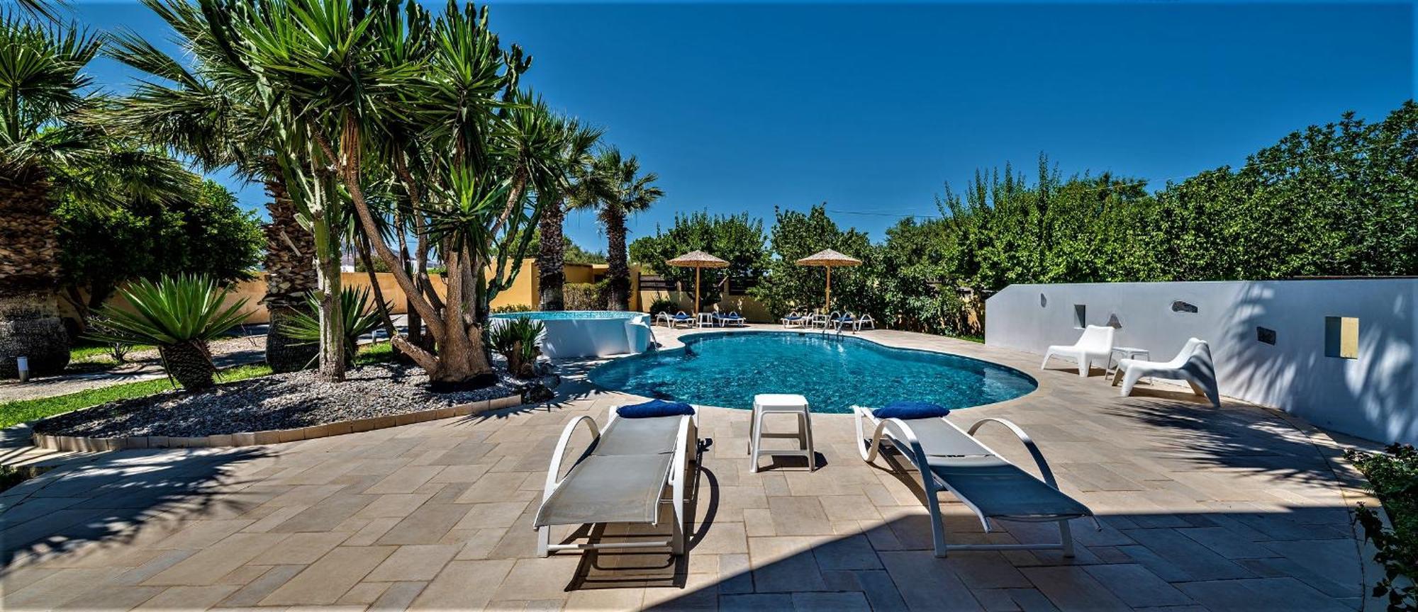 Xenos Villa 2 With A Private Pool,Near The Sea Tigaki Exteriér fotografie