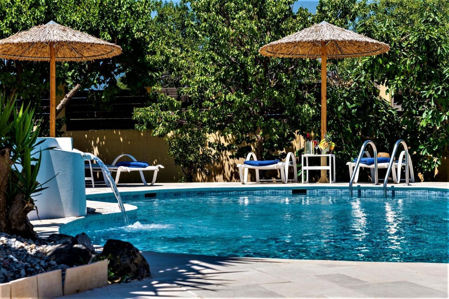 Xenos Villa 2 With A Private Pool,Near The Sea Tigaki Exteriér fotografie