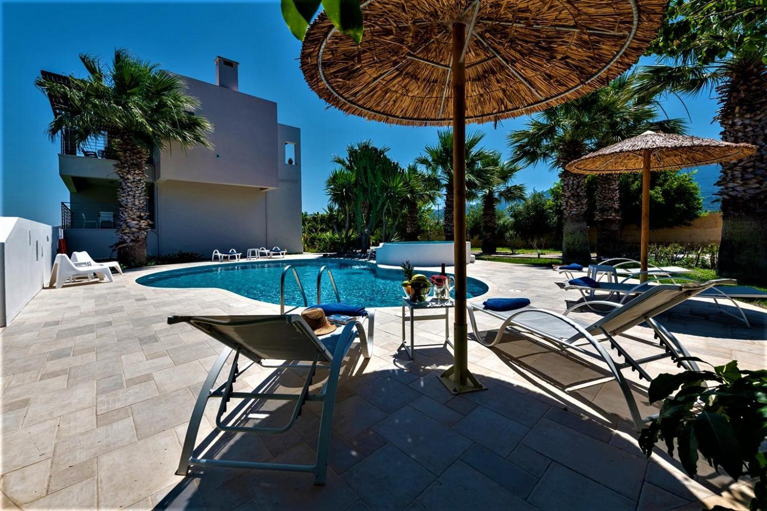 Xenos Villa 2 With A Private Pool,Near The Sea Tigaki Exteriér fotografie