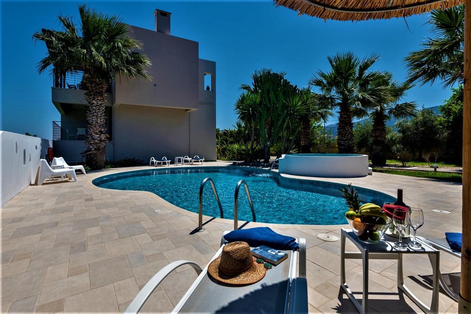 Xenos Villa 2 With A Private Pool,Near The Sea Tigaki Exteriér fotografie