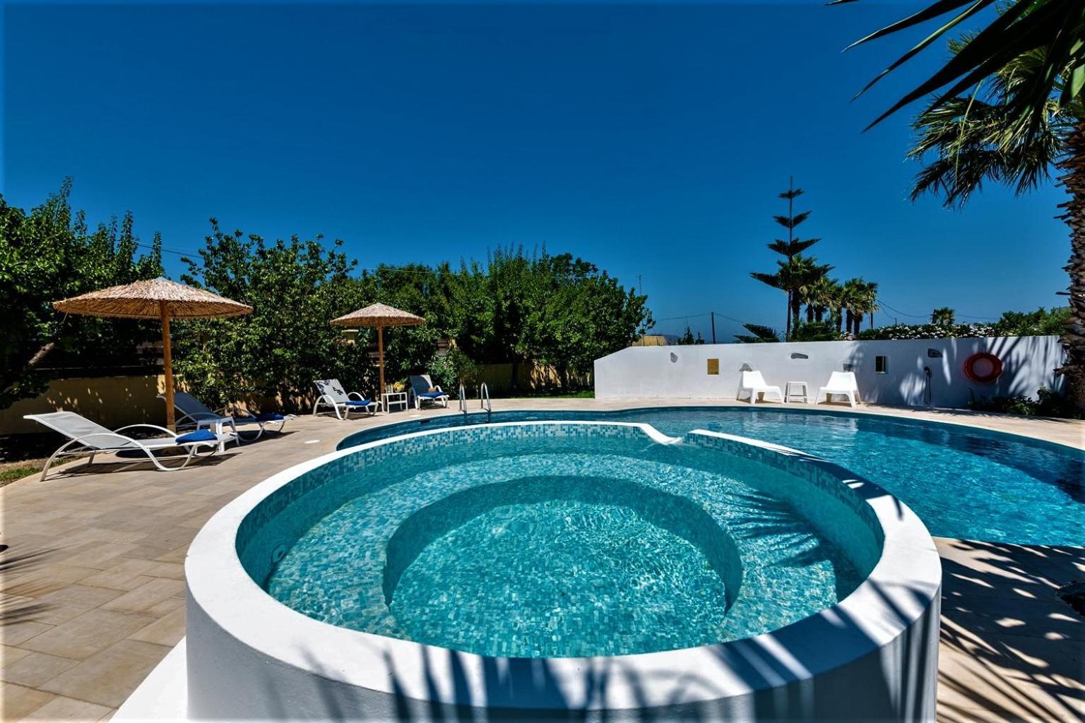 Xenos Villa 2 With A Private Pool,Near The Sea Tigaki Exteriér fotografie